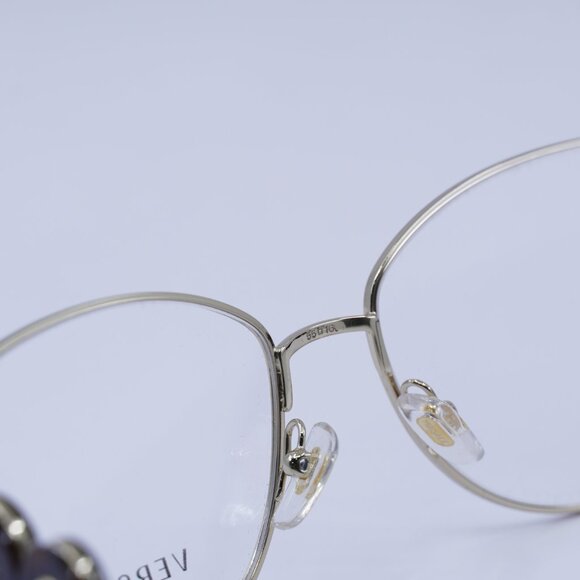 Versace VE1284 1489 Eyeglasses Light Gold 55mm Cat Eye Frame - Picture 8 of 10